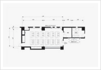 2F_セミナー室1／定型スクール36席