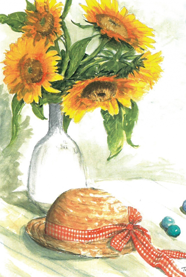 季楽な仲間の水彩画展