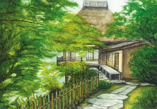 ももちパレスカルチャーセンター　水彩画教室受講生作品展