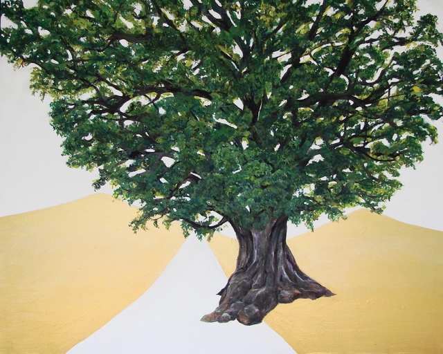 「どこからどこへ」maruu絵画展