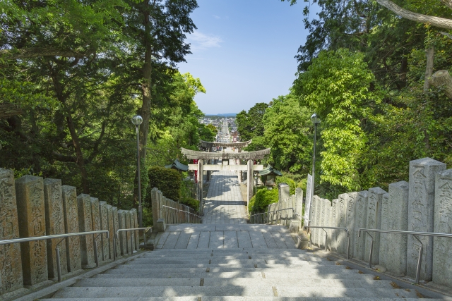 光の道と福津の暮らし