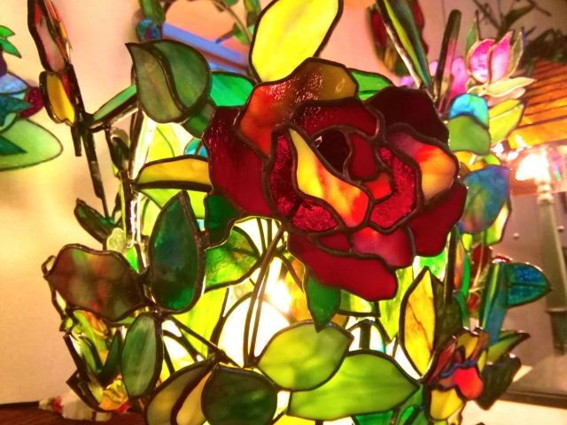 錫とステンドグラス-冬の色彩展-