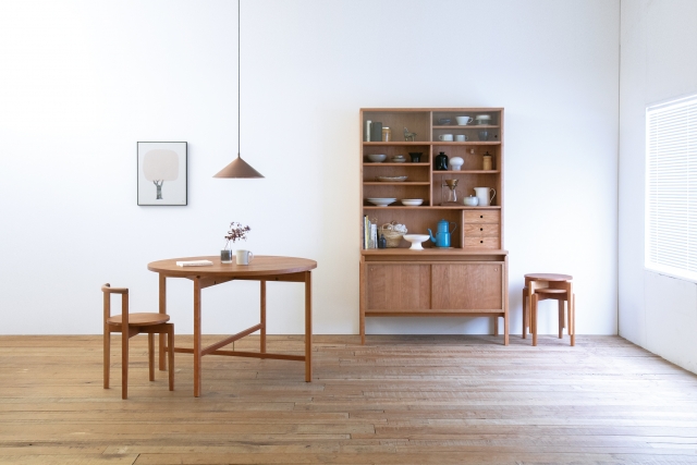 心地よい暮らしをつくる家具展-食器をしまう場所、飾る場所