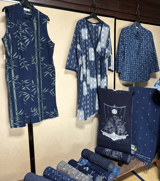 久留米かすり　藍華(あいか)　田中絣工房展