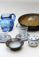 太田圭・潤兄弟作品展－食卓を彩る小石原焼・手吹きガラス－