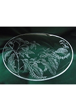 手彫りガラスの花の歳時記～春から夏へ