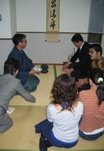 外国人のための日本文化いろは講座　「日本の茶の湯を知る」