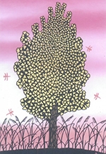 四季彩々　花の切り絵&#8545;展