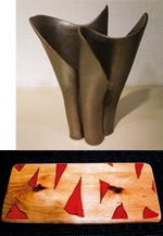 三福（さんぷく）工芸［木工］有桃窯（ゆうとうがま）［陶芸］二人展