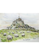 淡彩スケッチ画展