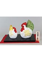 博多人形「とり」の干支と縁起物展