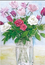 ももちパレスカルチャーセンター水彩画教室受講生作品展