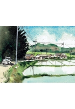 吉見隆　古希展　～はがきサイズの風景～