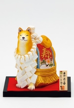 博多人形「いぬ」の干支と縁起物展