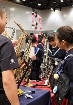 アクロス・クラシックふぇすた2017楽器クリニック・ヴァイオリン体験レッスン・体験コーナー