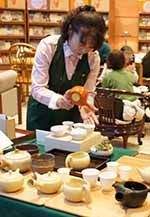 茶のくに・八女奥八女八女茶の試飲会