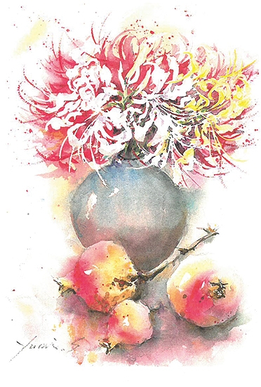 佐藤友美水彩画教室展