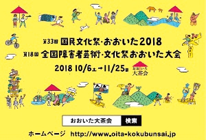 国民文化祭・おおいた2018、全国障害者芸術・文化祭おおいた大会パネル展