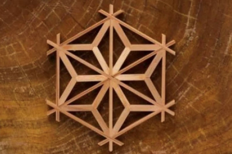 Okawa kumiko Wooden Latticework