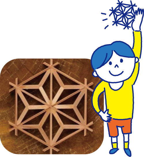 大川組子 コースター作り