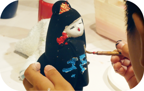 博多人形 絵付け体験