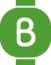 B