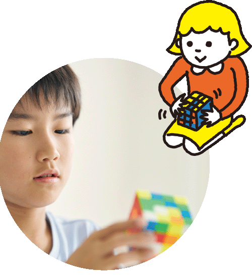 ルービックキューブ体験