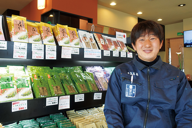 牛島製茶専務取締役 牛島 啓太(うしじま けいた)