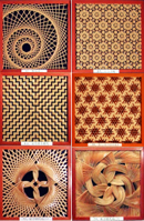 120種ある竹編み技法の一部